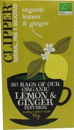 Lemon & Ginger Tea Bio