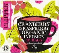 Organic Cranberry & Raspberry Tea Bags