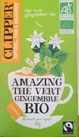Clipper Thé vert gingembre BIO 20 sachets 35 g