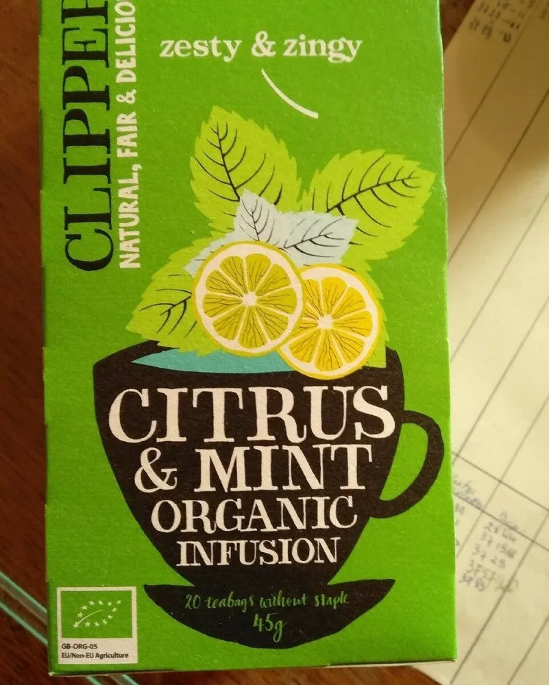 Citron et menthe
