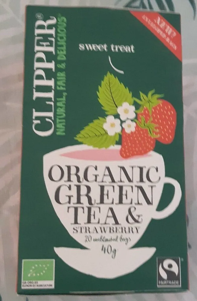 Organic Green Tea & Strawberry