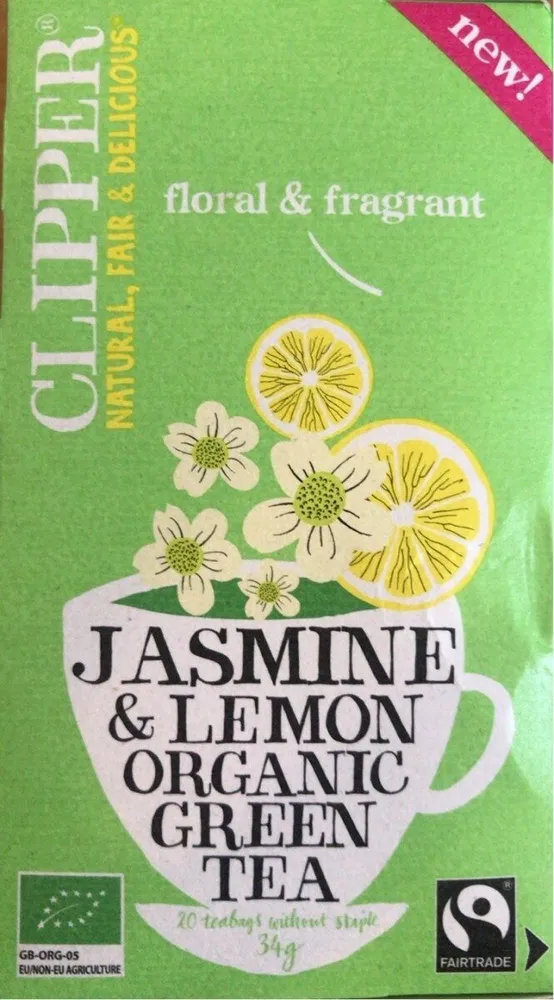 Jasmine & Lemon Organic Green Tea