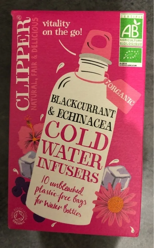 Cold Water Infusers - Blackcurrant & Echinacea