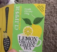 Clipper Lemon organic green tea