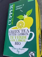 Te verde con limón BIO
