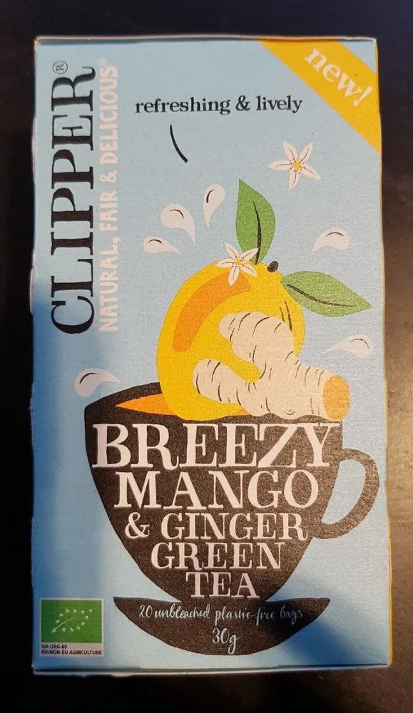 Breezy Mango & Ginger green tea