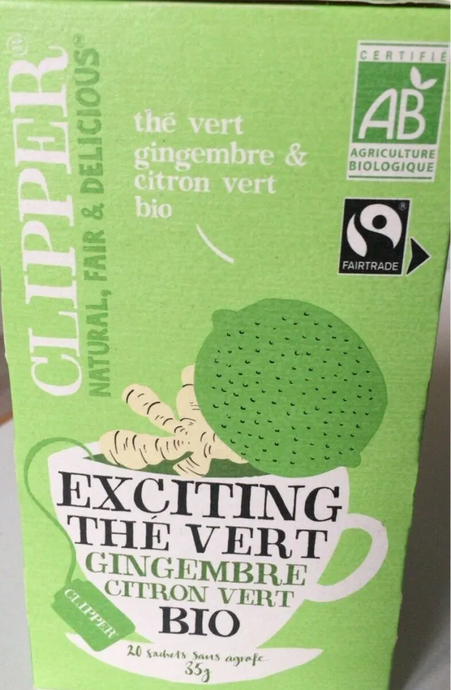 The vert gingembre citron vert