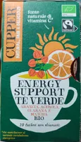 Energizante Té verde naranja acerola guarana y matcha BIO