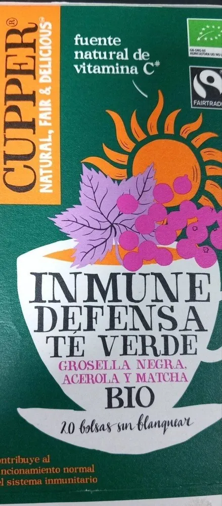 Inmune defensa te verde