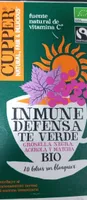 Inmune defensa te verde