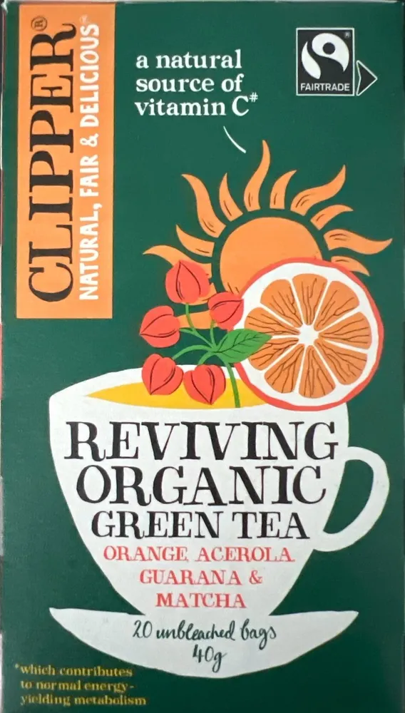 Reviving Organic Green Tea