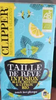 Taille de rêve infusion mate menthe citron bio