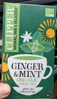 Ginger & Mint Organic Green Tea