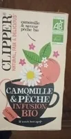 Infusion BIO camomille et pêche