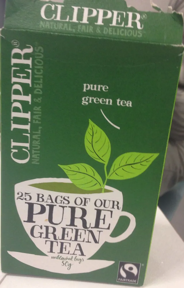 25 bags of pure green tea
