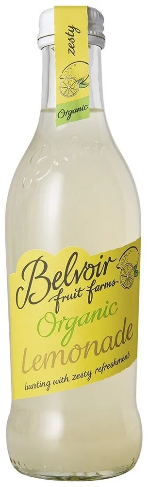 Refresco orgánico de limón Belvoir