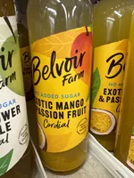 No Added Sugar Exotic Mango Passion Fruit Cordial