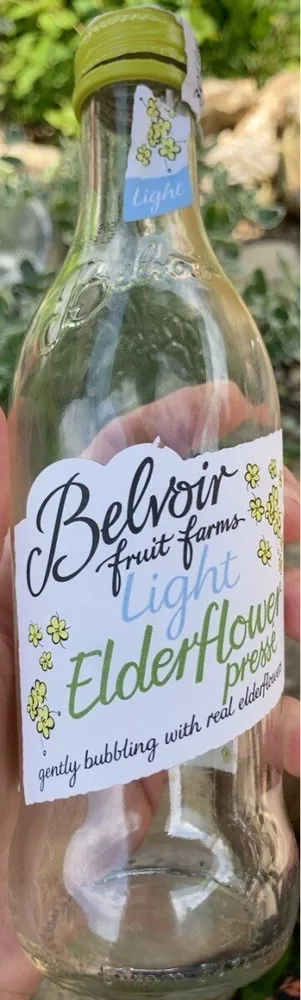 Light Elderflower pressé