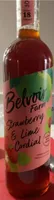 Strawberry and Lime Cordial