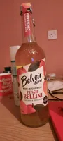 non alcoholic peach bellini