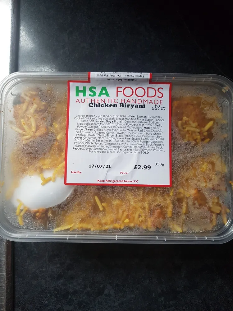 HSA FOODS CHICKEN  BIRYANI