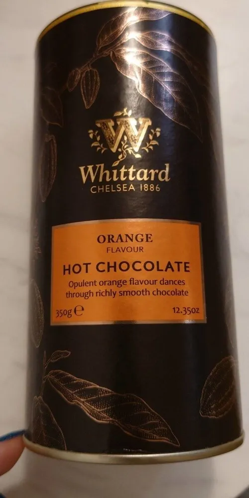 Hot chocolate orange flavour