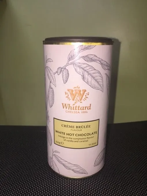 Creme Brulee Flavour White Hot Chocolate