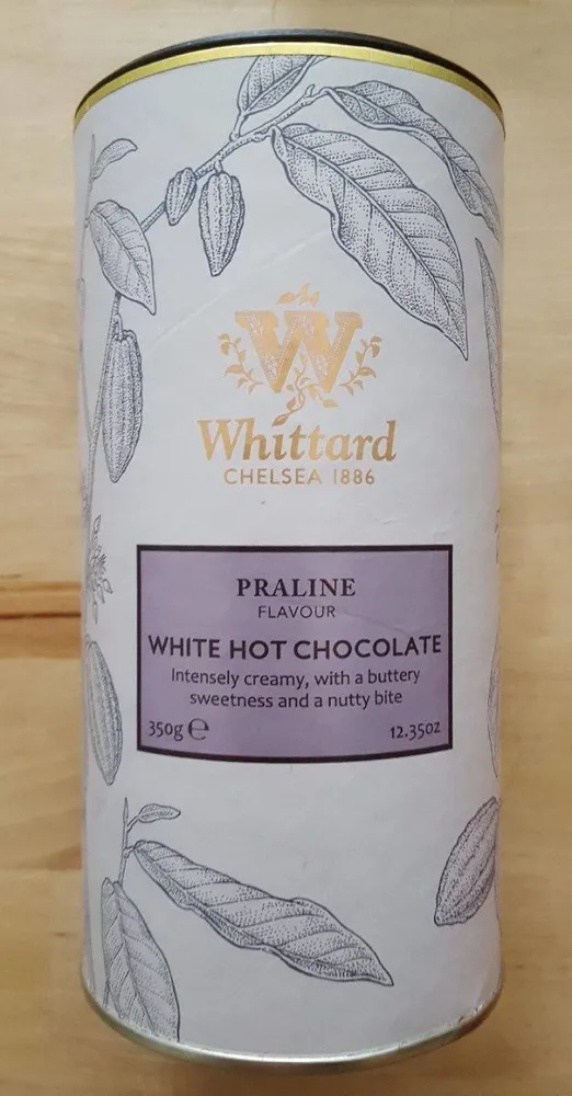 Chocolat blanc en poudre praliné
