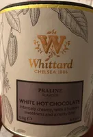 Praline FLavour white hot chocolate