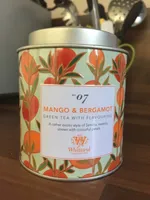 Green tea with flavouring
