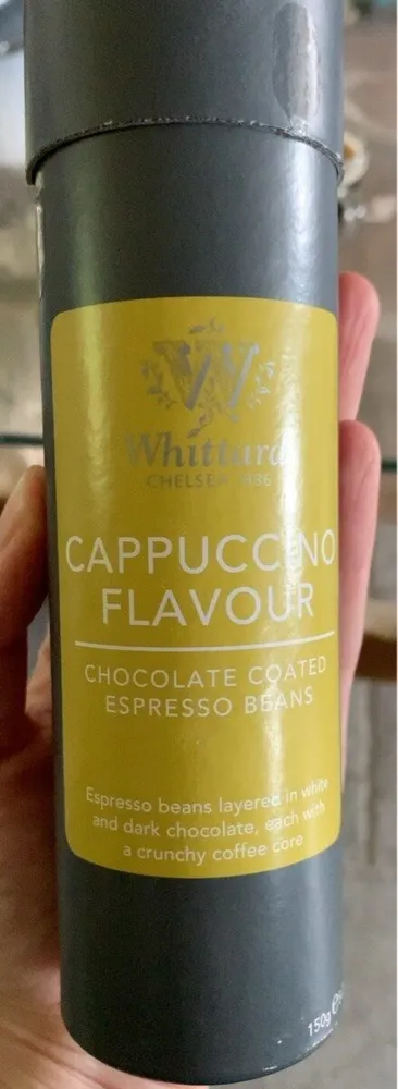 Chocolate coated espresso beans