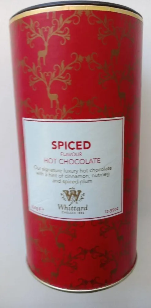 Spiced flavour hot chocolate