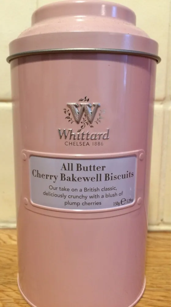 Cherry bakewell biscuits