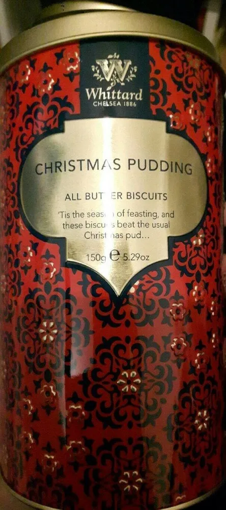 Christmas pudding biscuits