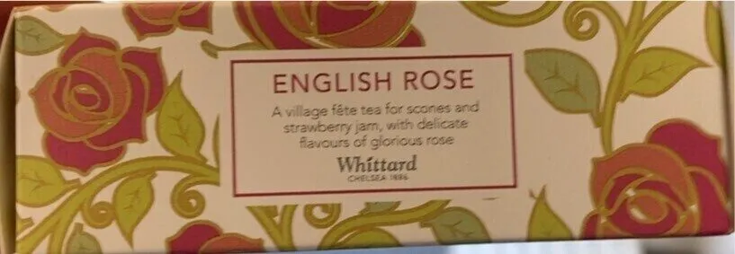 English rose tea