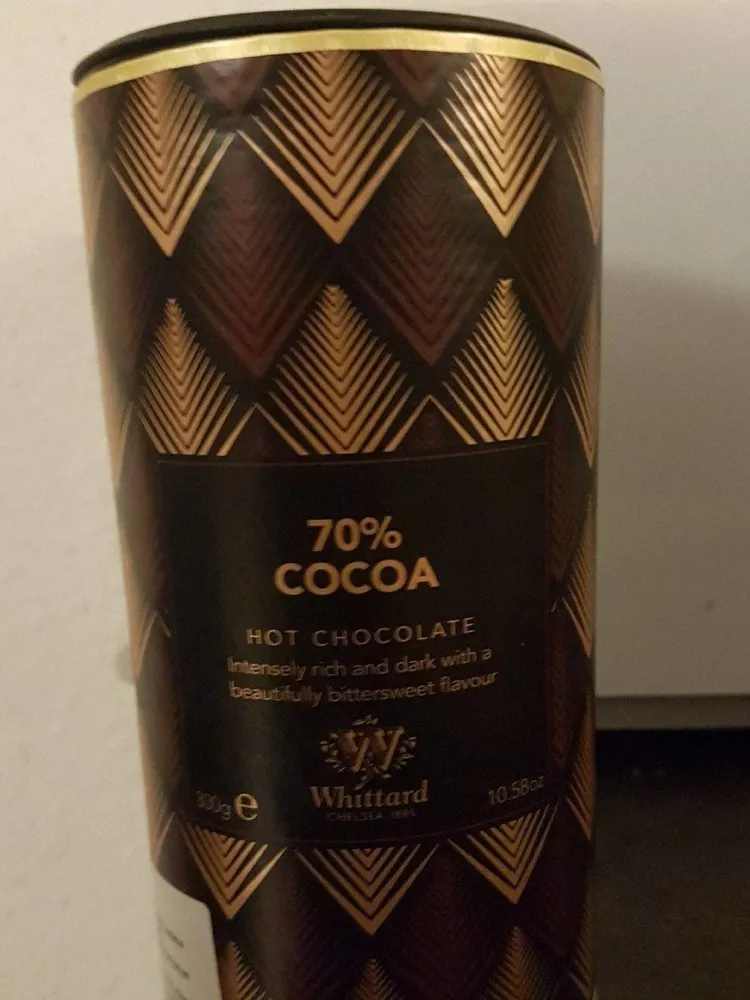 70% COCOA Hot chocolate