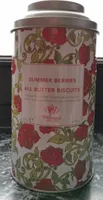 Summer berries all butter biscuits