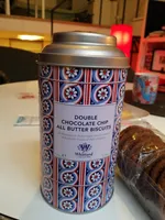 Double chocolate chip all butter biscuits