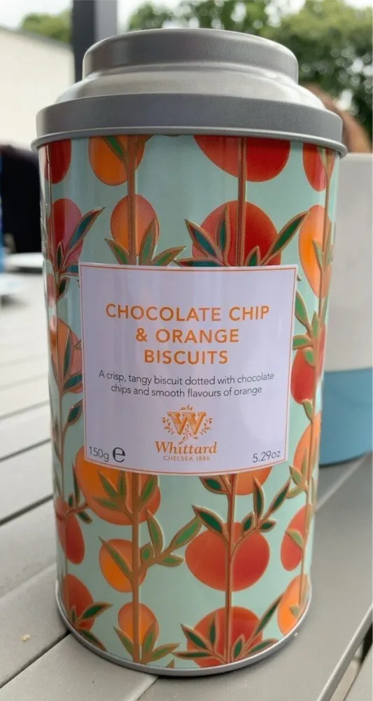 Chocolate chip & orange biscuits