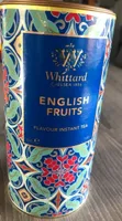 Thé whittard english fruits favour instant tea