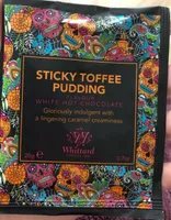 Sticky toffee pudding white hot chocolate