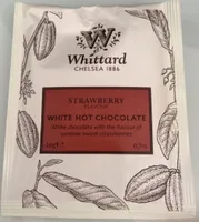 Strawberry white hot chocolate