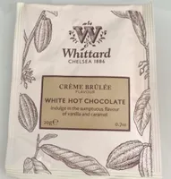 Creme brulee white hot chocolate