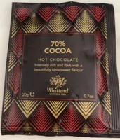 70% cocoa hot chocolate