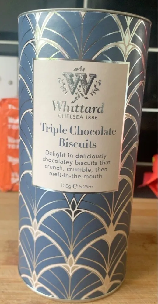 Whittards triple chocolate biscuits