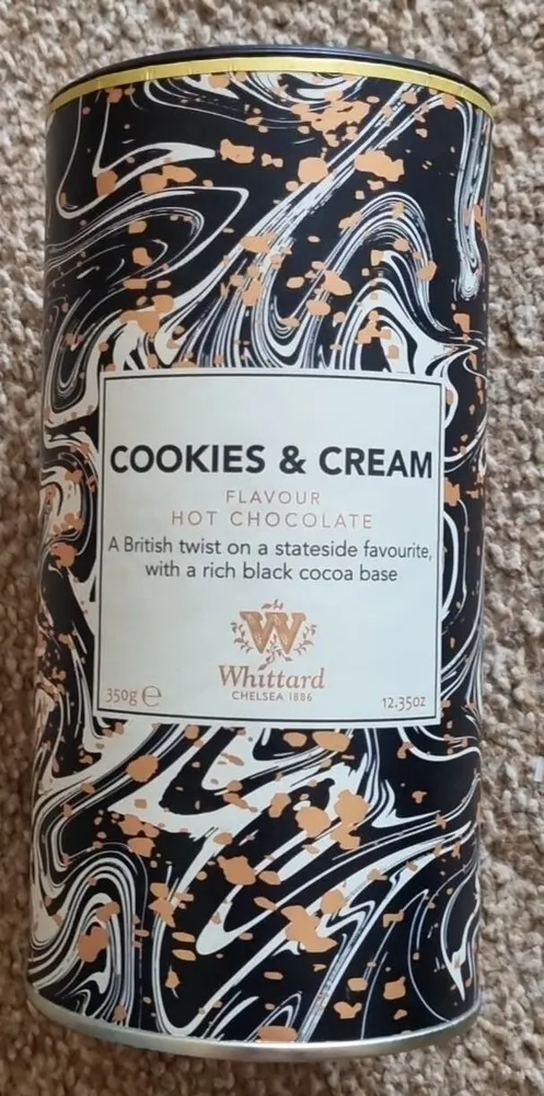 Cookies and cream hot chocolate