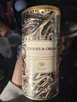 Cookies and Cream flavour hot chocolate