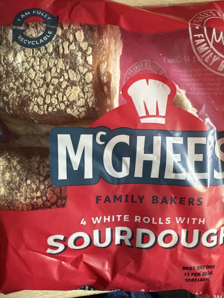White Rolls With Sourdough