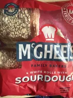 White Rolls With Sourdough