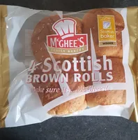 McGhee's 4 Scottish Brown Rolls